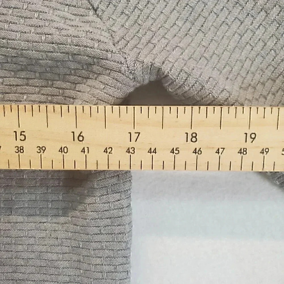 Gianni Feraud Limited Edition Mens Gray Textured Knit Crewneck Sweater M - Picture 5 of 12